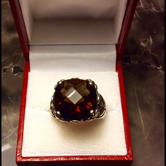 Gorgeous Heavy 925 Sterling Silver Ring Sz10