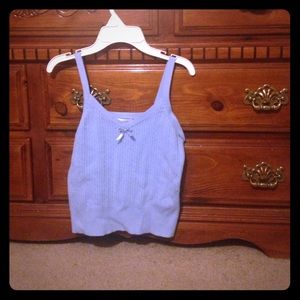 Blue petite shirt. XS