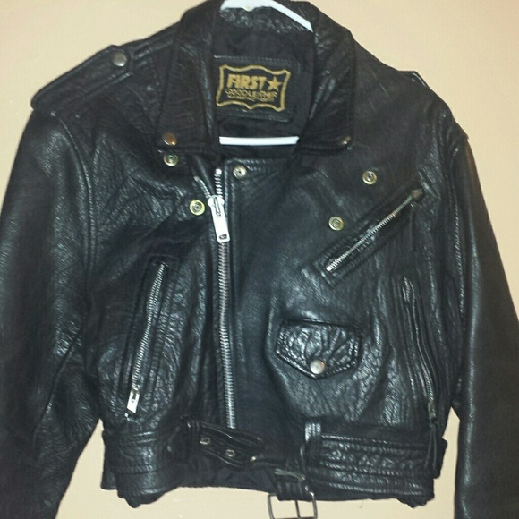 Leather jacket