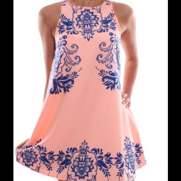 Dresses & Skirts - NEW Simple Retro Print Dress