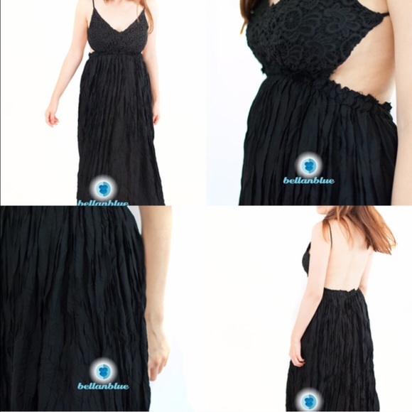 🆕The AILANI blossom backless maxi dress - IVORY - Picture 3 of 4