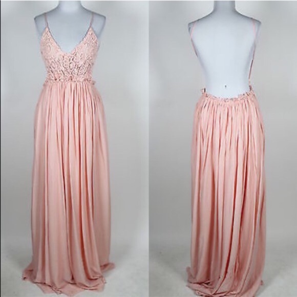 🆕The AILANI blossom backless maxi dress - IVORY - Picture 4 of 4