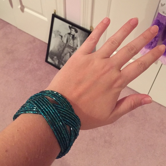 Turquoise festival bangle