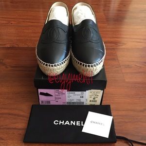 ⛔️SOLD on Tradesy⛔️CHANEL Lambskin Espadrilles