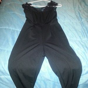 Small black romper!!