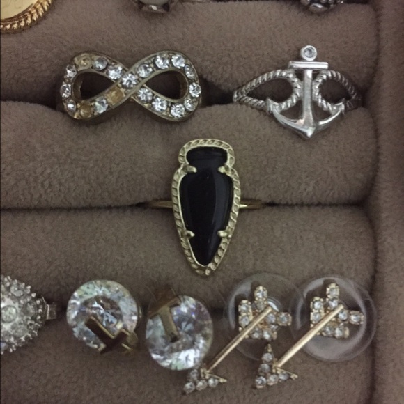 Kendra Scott Skylen Ring in Black