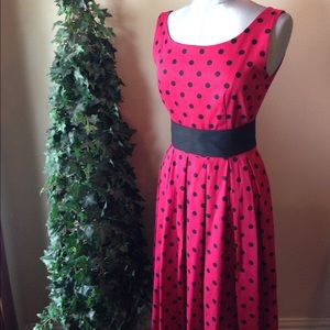 Lindy Bop Retro Vintage Polka Dot Dress