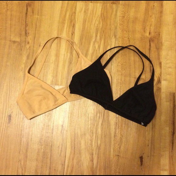 American Apparel bralettes
