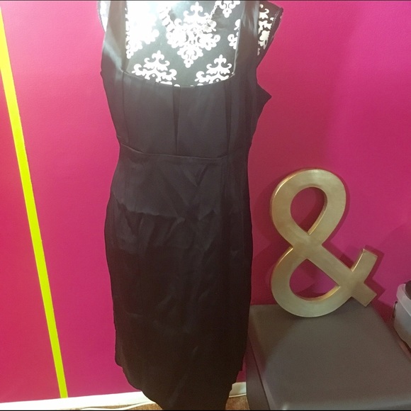 Calvin Klein sexy black cocktail dress 14
