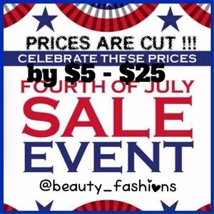 PRICES CUT BY $5 - $25