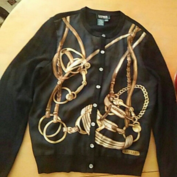 Ralph Lauren black cardigan