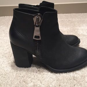 Black Aldo booties