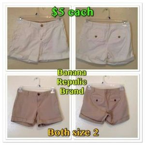 Banana Republic chino shorts