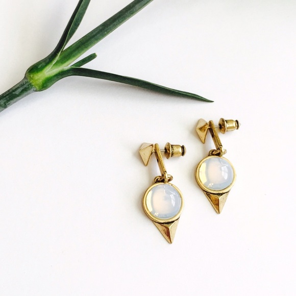 Jenny Bird Jewelry - Jenny Bird Nova Backdrop Earrings/Opalite