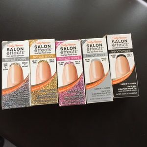 Salon effect Sally hanzen 5 pcs bundle