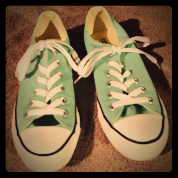 Chuck Taylor Converse All Star mint green low top