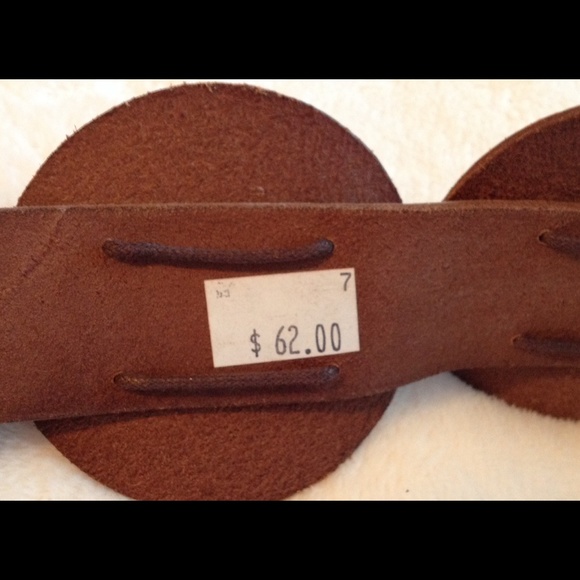 Vintage Kenneth Cole boho style belt with fringe