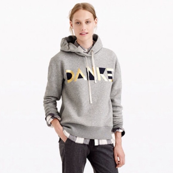 💕J.Crew Danke sweatshirt sold out XS