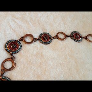 Boho style chain belt