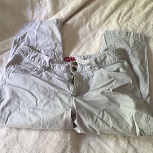 Merona khaki capris size 12