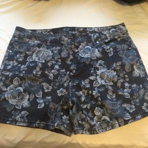 Faded Glory Floral Shorts