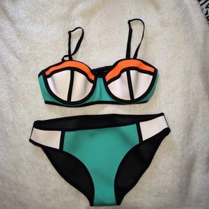 Very good quality Triangl bathing suit dupe