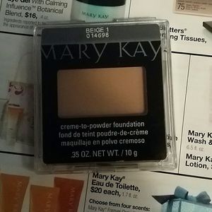 Creme to powder foundation