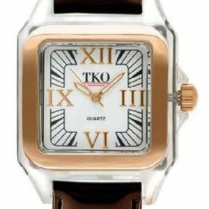 TKO Orlogi Riviera Snake Skin Leather Watch