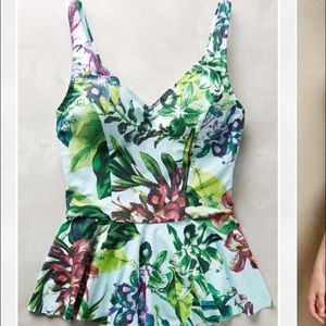 Amazing Anthropologie peplum swimsuit!!!!