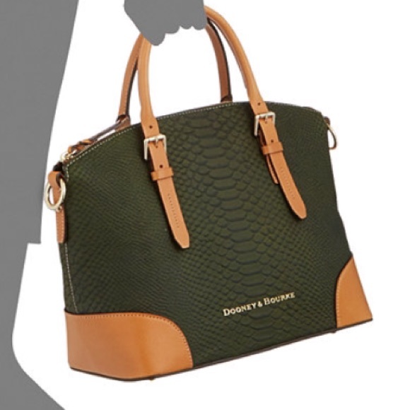 🚫SOLD🚫DOONEY & BOURKE PYTHON CLAREMONT SATCHEL - Picture 3 of 4