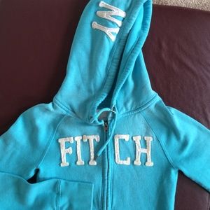 Abercrombie and fitch blue sweatshirt