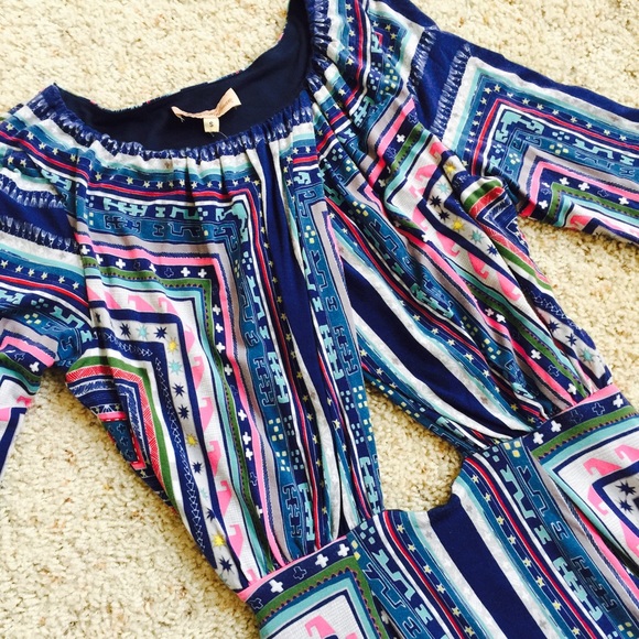 🔱SOLD 🔱Mara Hoffman keyhole dress magic carpet - Picture 2 of 4