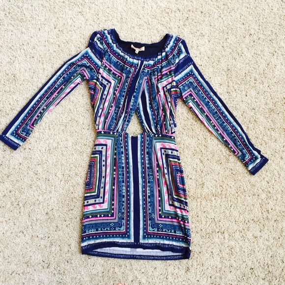 🔱SOLD 🔱Mara Hoffman keyhole dress magic carpet - Picture 3 of 4