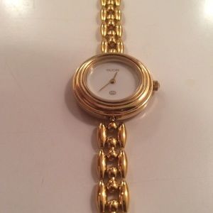 Vintage Gold Gucci 11/12 Bezel Watch