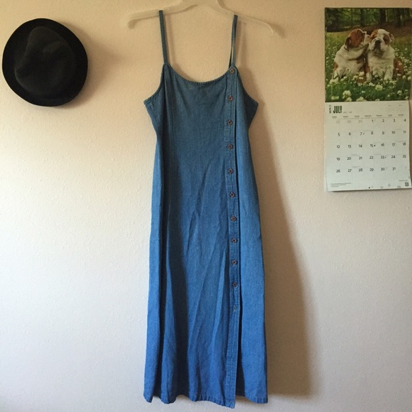 Valman Dresses & Skirts - Vintage denim dress