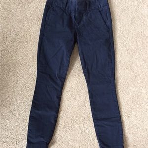 00 J Crew navy Andie Chinos