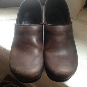 Dansko clogs.