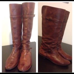 Distressed Frye boots