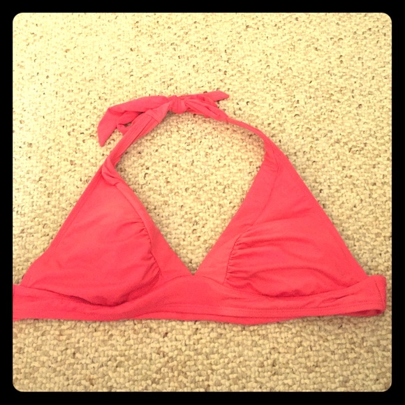 Athleta pink bathing suit top