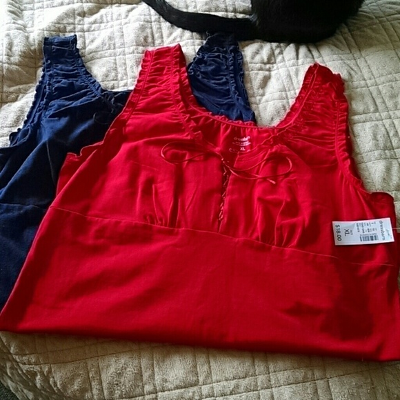 Dressbarn Peasant Blouse Sleeveless