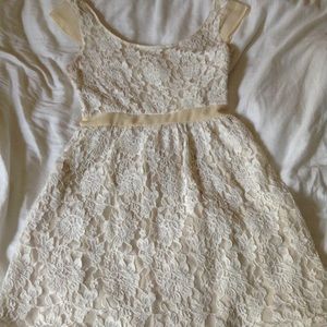 NWOT Nude Lace Dress