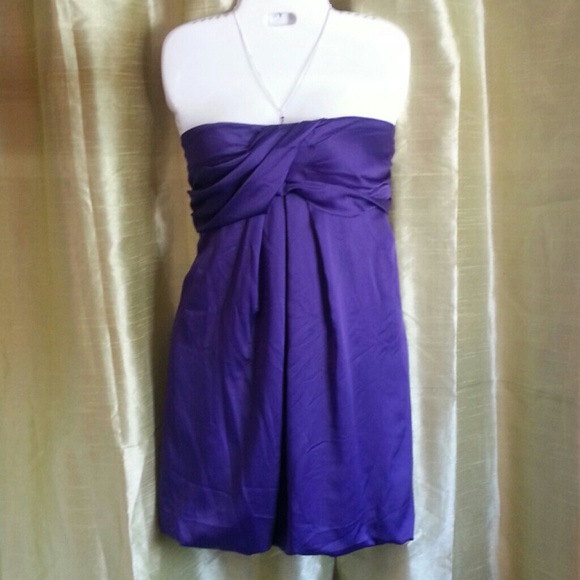 Purple party dress
