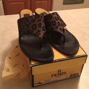Fendi used sandals still in good shape