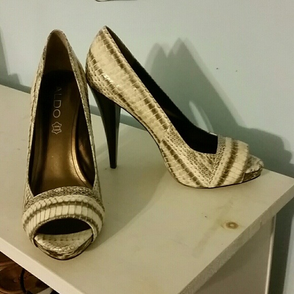 ALDO Shoes - ALDO peeptoe heels *REDUCED *