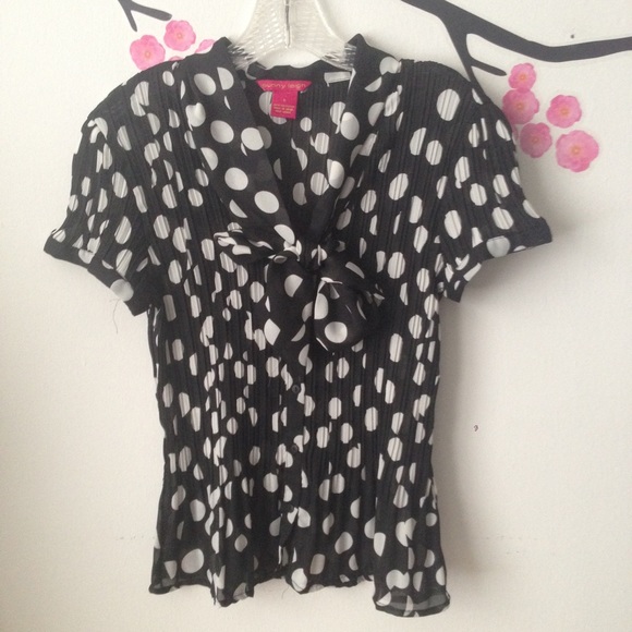 Polka dot shirt