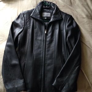 Womans leather jacket