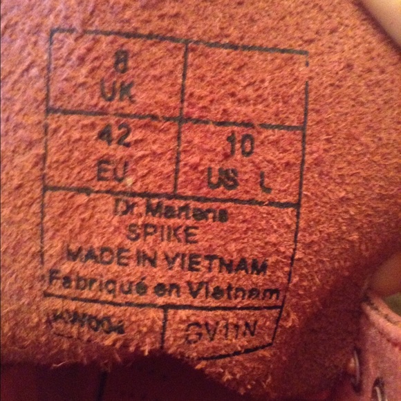 Dr Martens Spike Boots - Picture 4 of 4