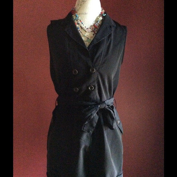 Black Short Romper