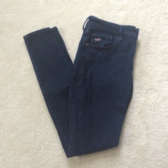 Dark Wash Skinny Hollister Jeans