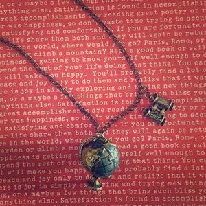 Wanderlust Globe Necklace
